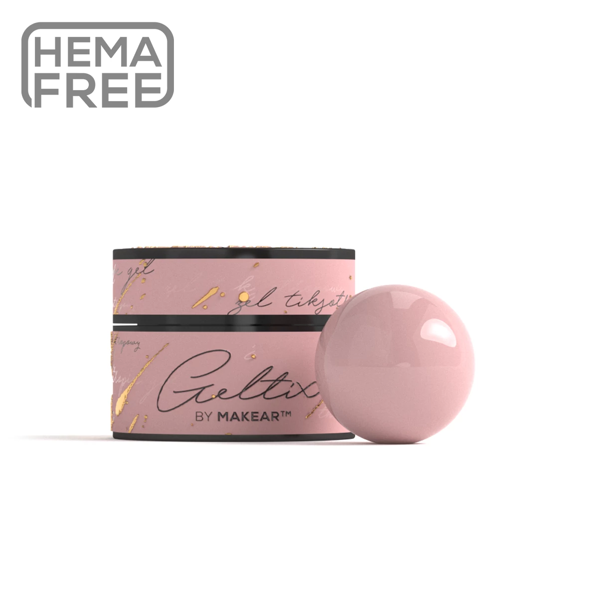 Makear GT03 Geltix Liquid Memory Gel - Creamy Rose