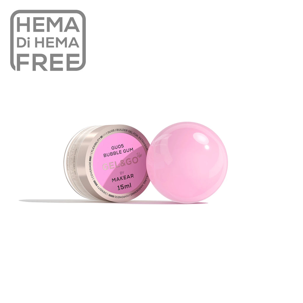 GU05 Gel&Go UP - Bubble Gum 15ml