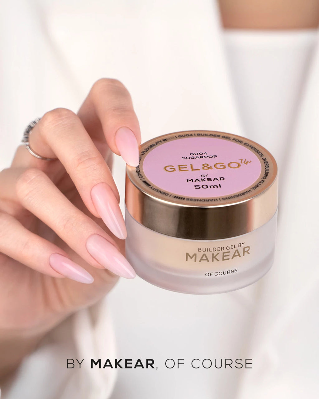 Makear GU04 Gel & Go Up Builder Gel - Sugarpop