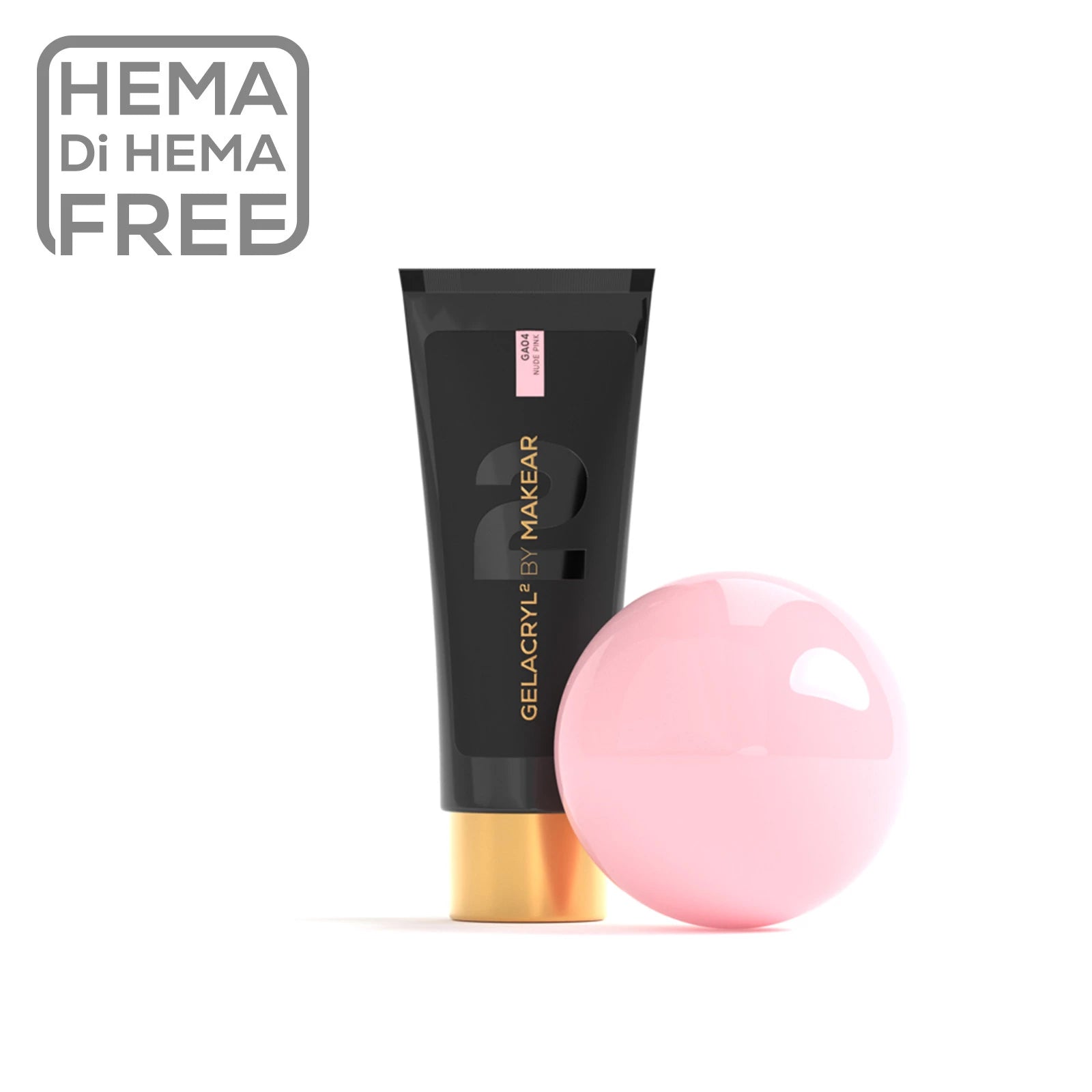 Makear Acrylogel Gelacryl 2 GA04 - Nude Pink