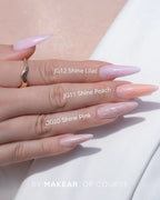 Makear JG12 Jelly & Go Builder Gel - Shine Lilac