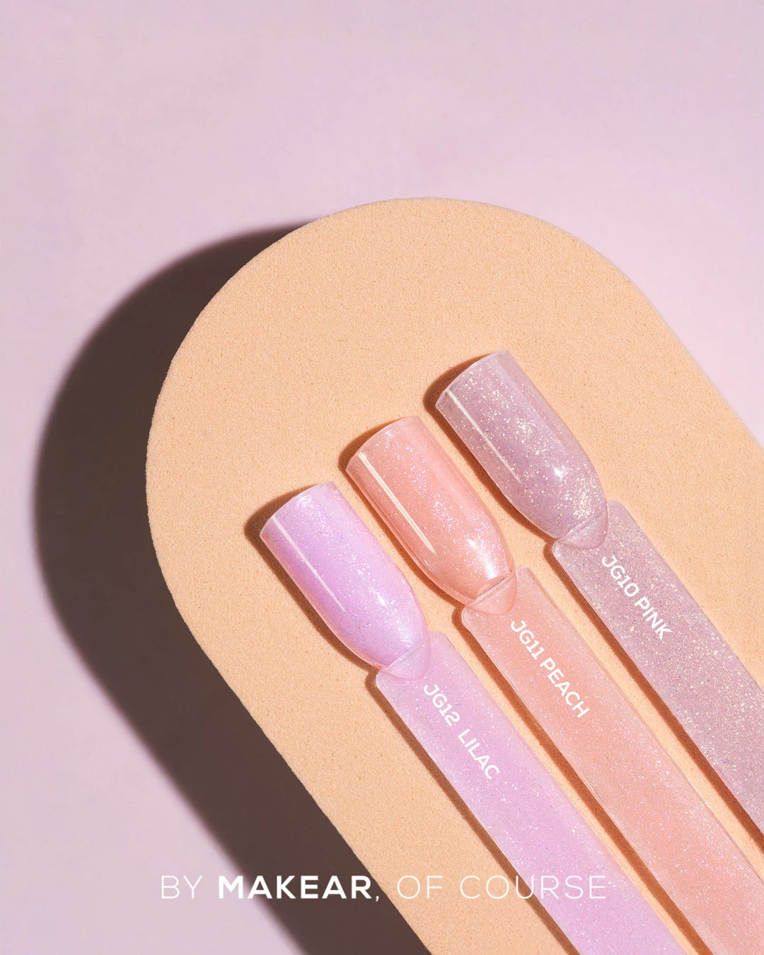 Makear JG12 Jelly & Go Builder Gel - Shine Lilac