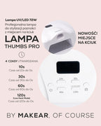 Makear Thumbs Pro 72W UV/LED Nail Lamp