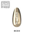 Makear BC03 Liquid Effect Dust Chrome - Gold 5ml