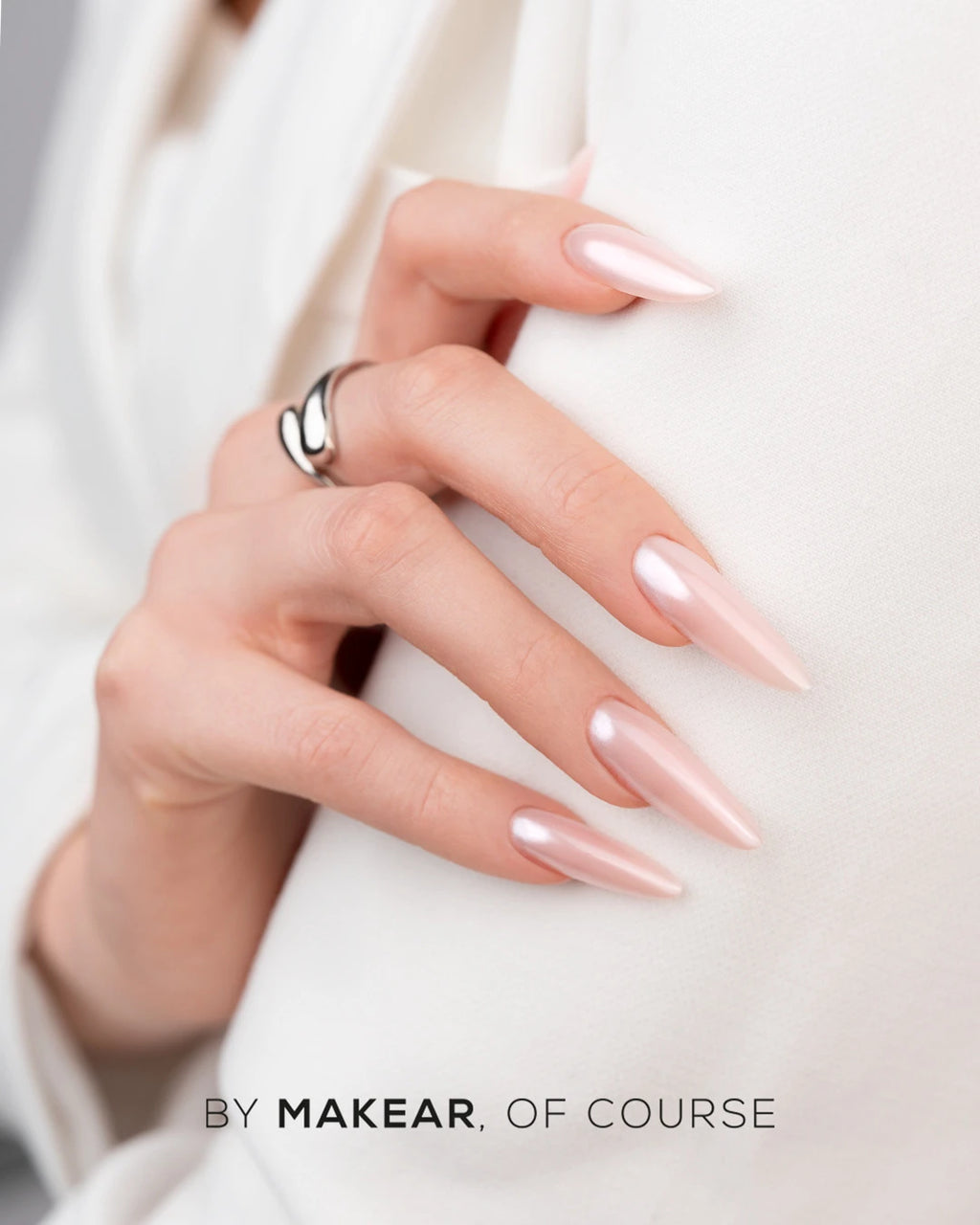 Makear BH01 Liquid Effect Dust Hailey - White 5ml