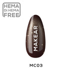 MC03 Gel Polish Cat Eye & Flash MAKEAR 8 ml