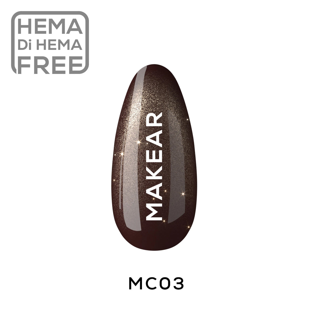 MC03 Gel Polish Cat Eye & Flash MAKEAR 8 ml