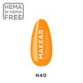 Makear N40 UV Gel Polish - Neon 40 - 8ml