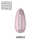 Makear NRB03 Nude Rubber Base 03 - Pudding Pink 8ml