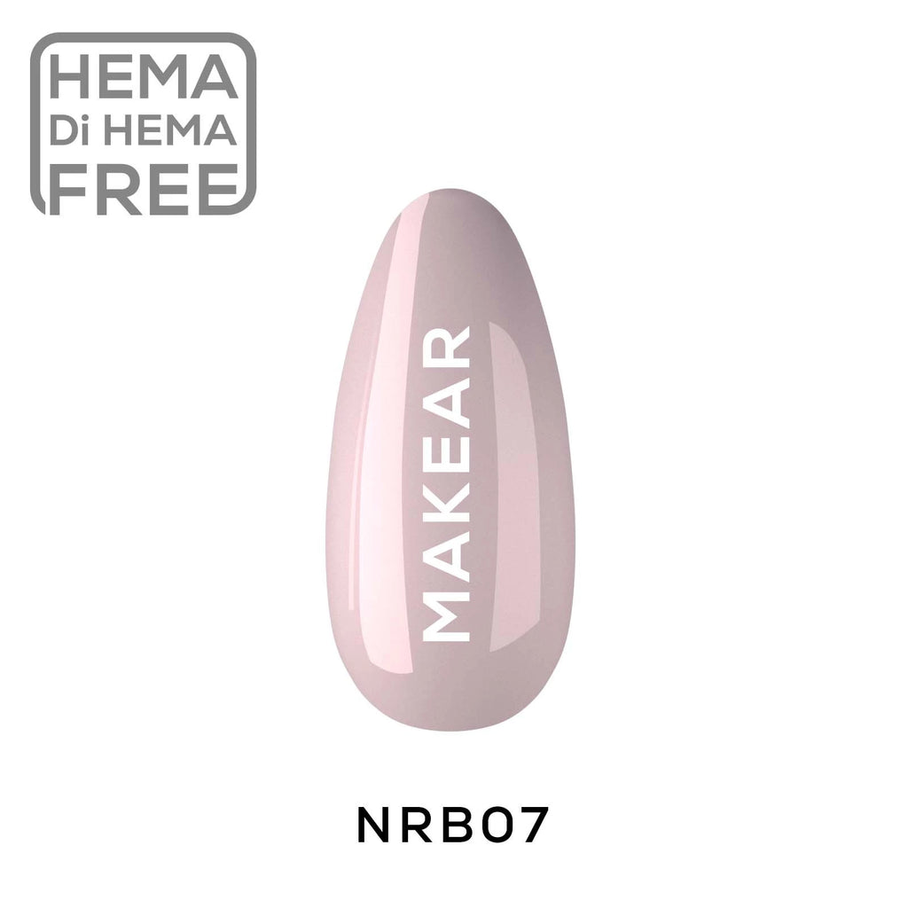 NRB07 Nude Rubber Base 07 - Warm Beige 8ml