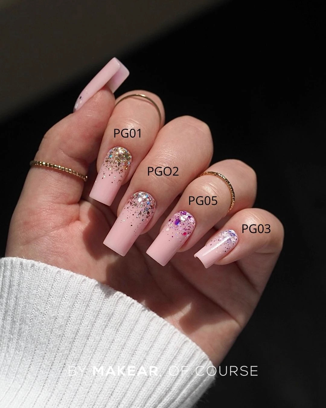 Makear PG01 Princess Gel - Gold 5ml