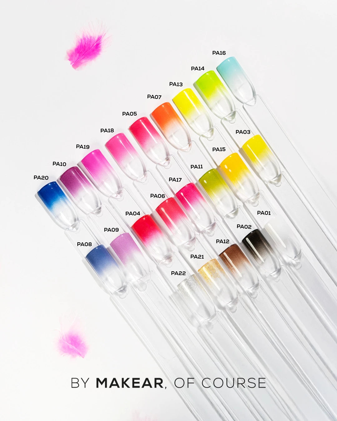 Makear PA03 ProArt Nail Art Gel - Yellow 10g