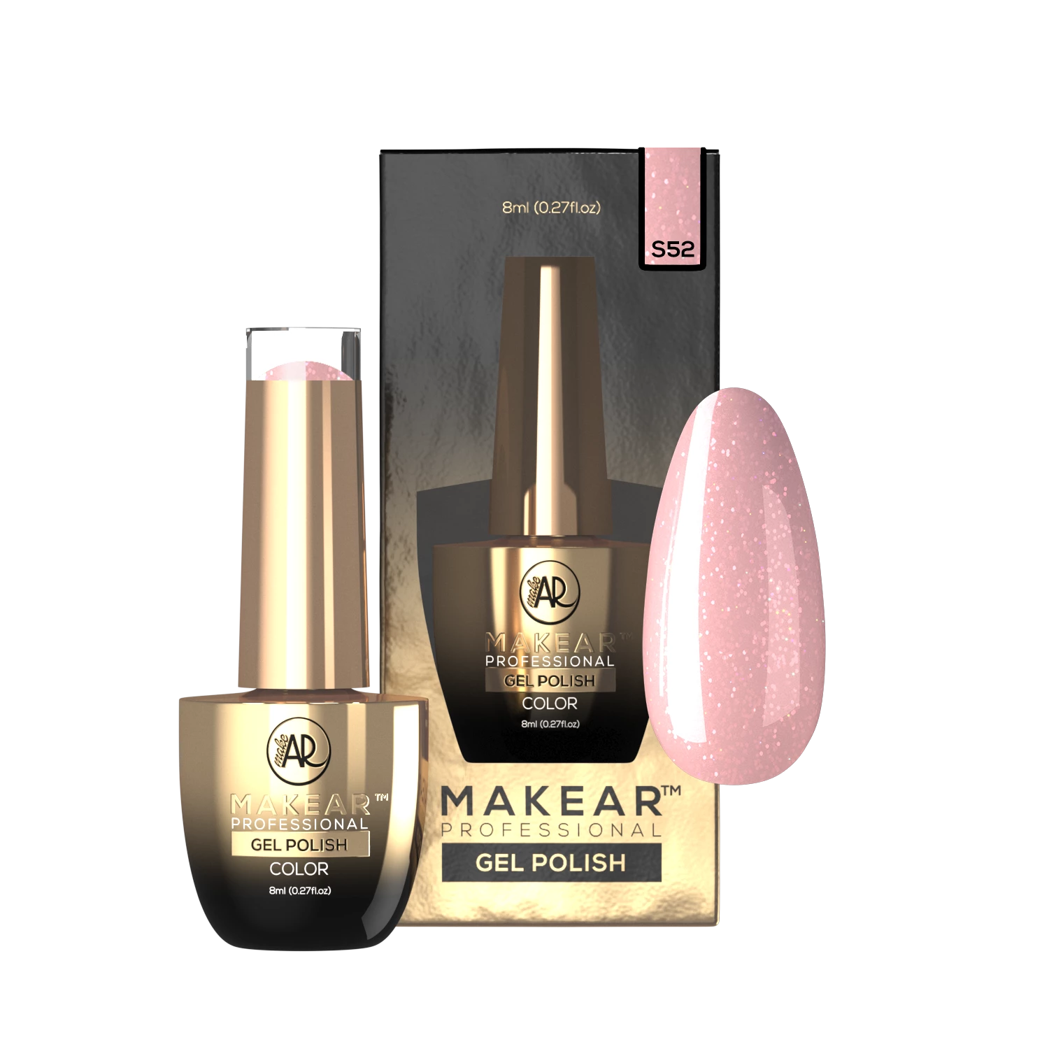 Makear S52 UV Gel Polish - Diamond 52 - 8ml