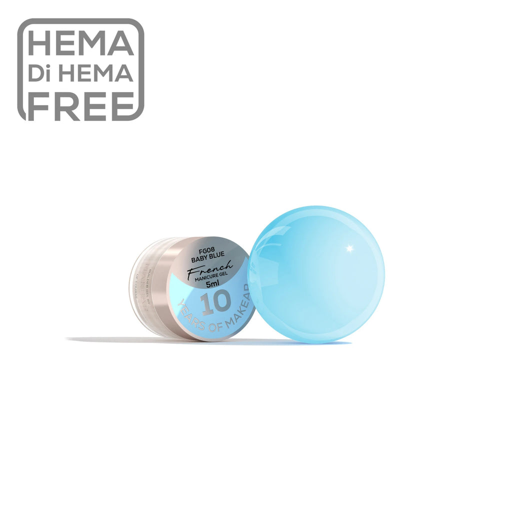Makear FG08 French Manicure Gel - Baby Blue 5ml