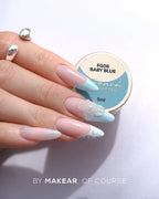 Makear FG08 French Manicure Gel - Baby Blue 5ml