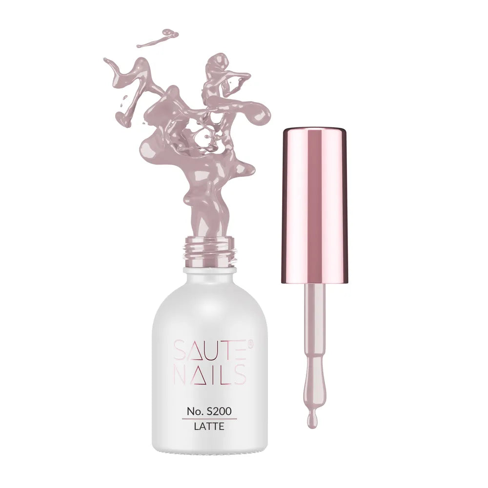 Saute Nails S200 Latte Gel Polish - 8ml