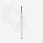 Diamond Nail Drill Bit “Flame” Red FA10R016/8