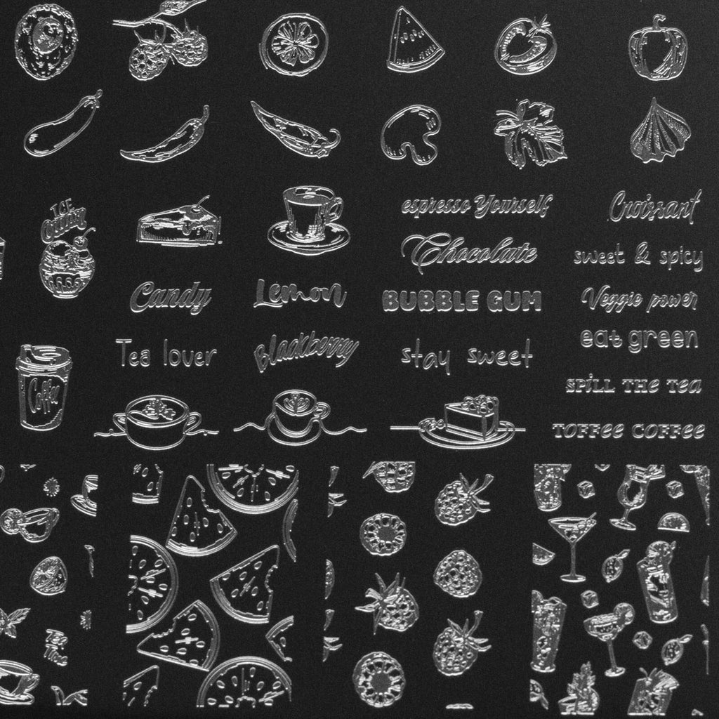 Foodie 1 Stamping Plate-1Pcs