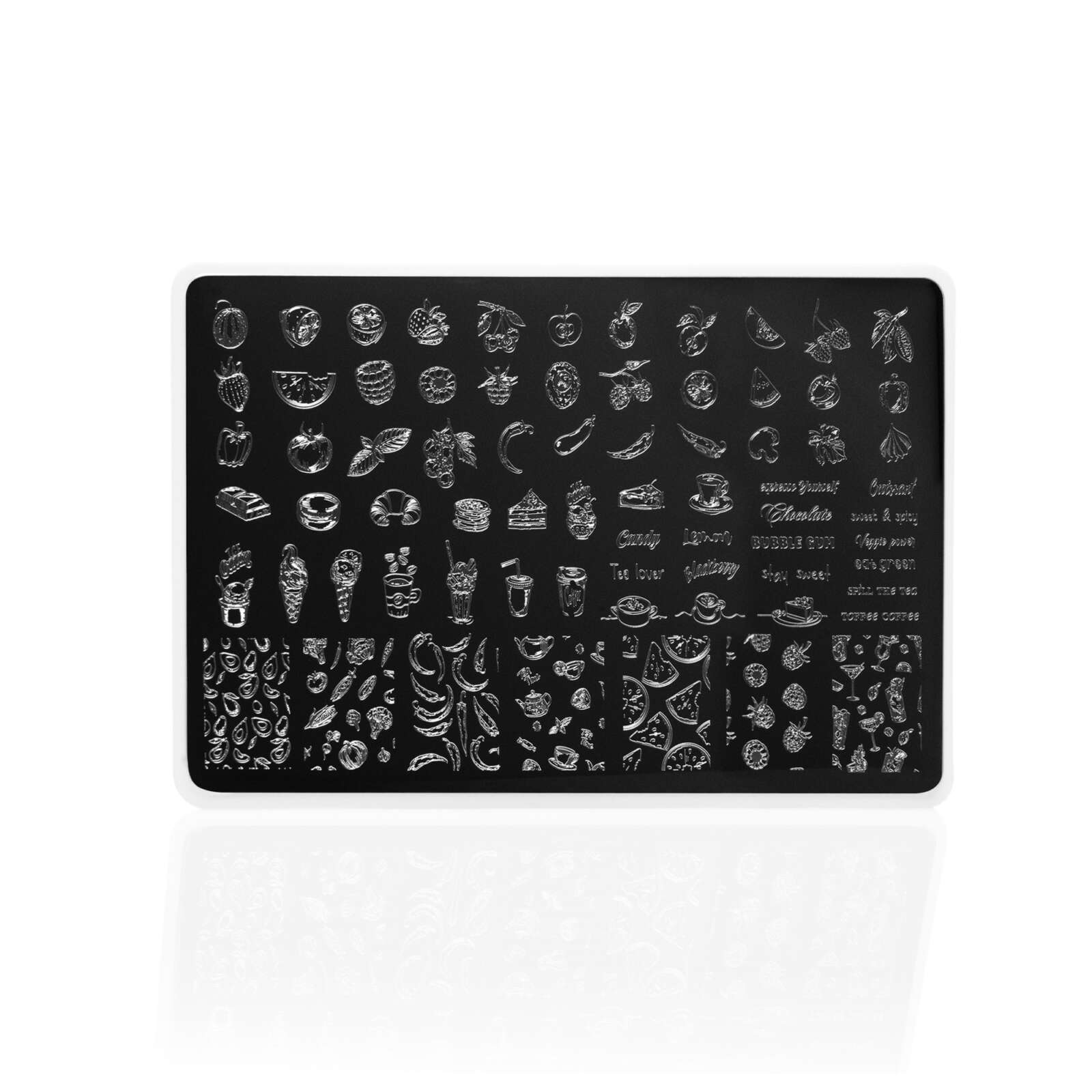 Foodie 1 Stamping Plate-1Pcs