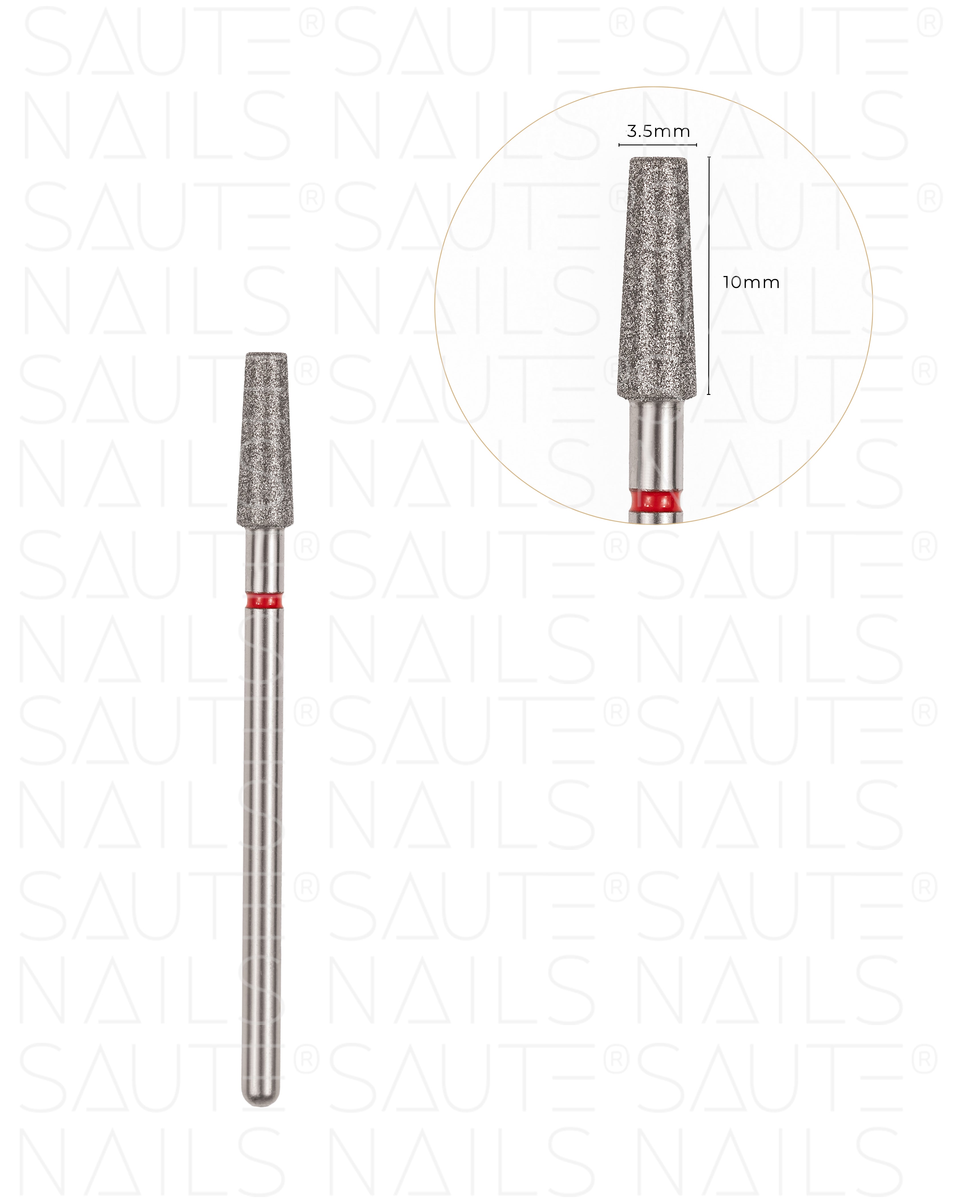 Saute Nails Diamond Cuticle Drill Bit No. 01