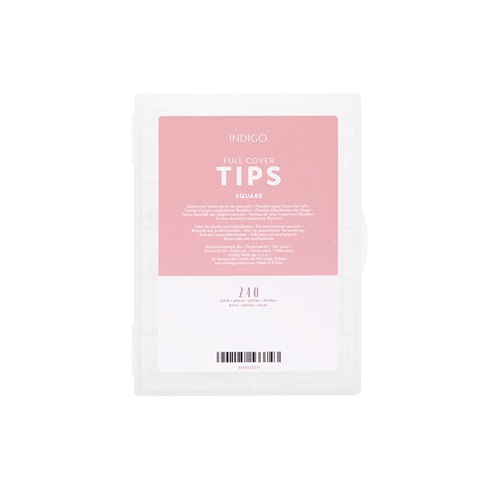 Full Cover Tips Square - 240Pcs