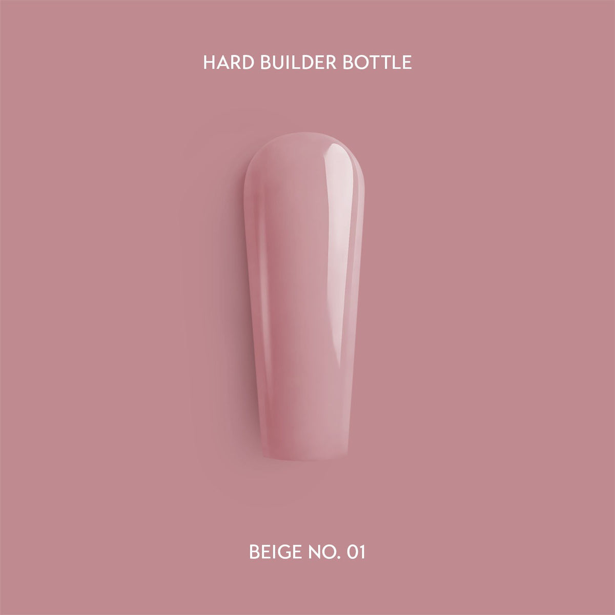 Hard Builder Bottle Beige No.1 Builder Gel - 7ml