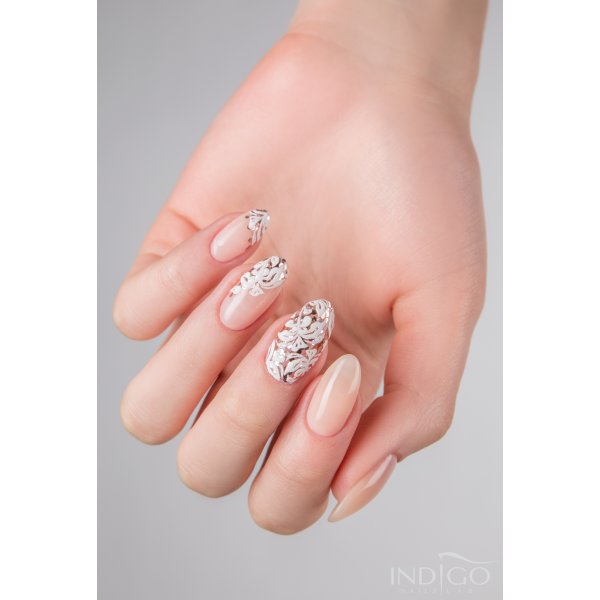 Hexagons Rose Gold