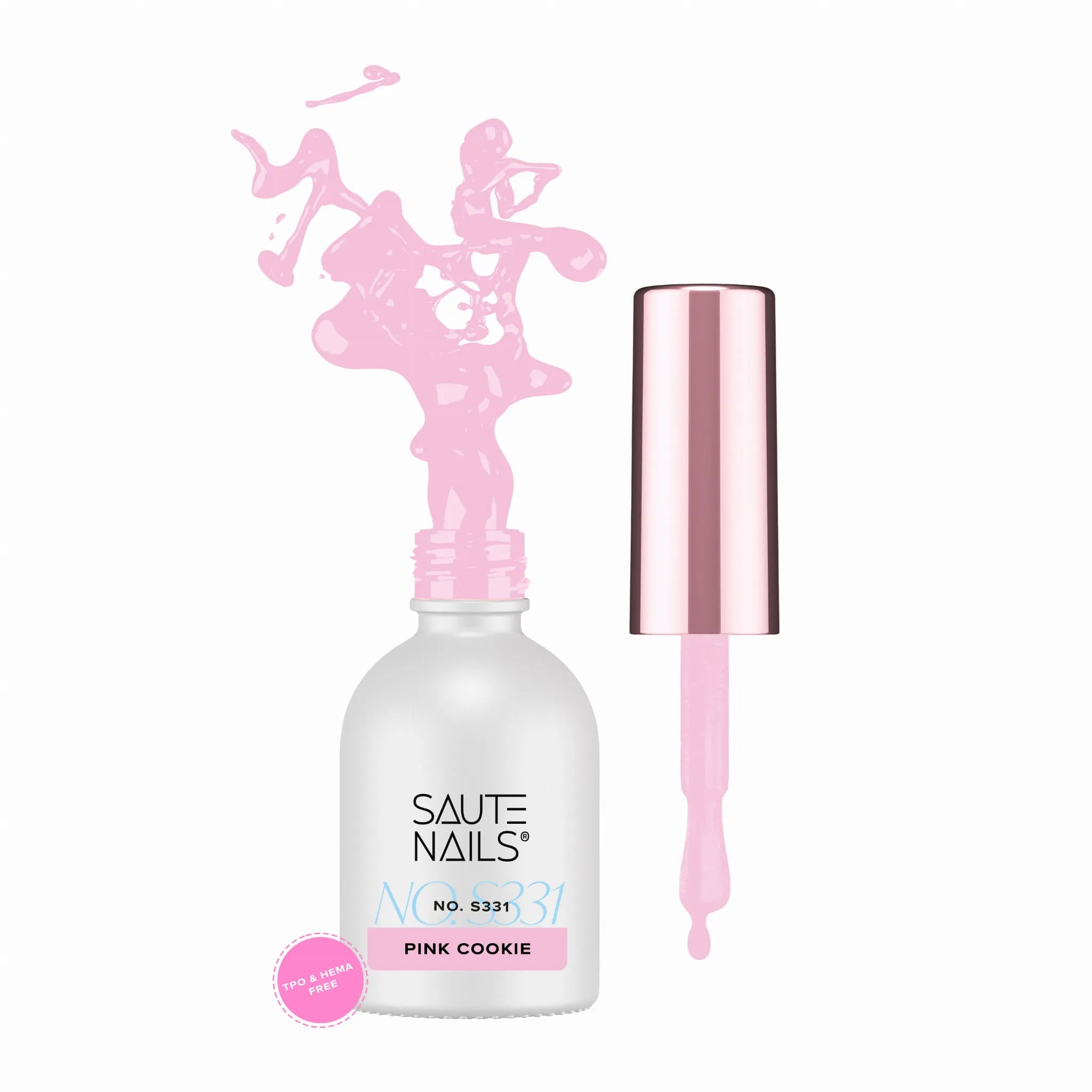 Saute Nails UV/LED Hybrid Gel Polish - S331 Pink Cookie