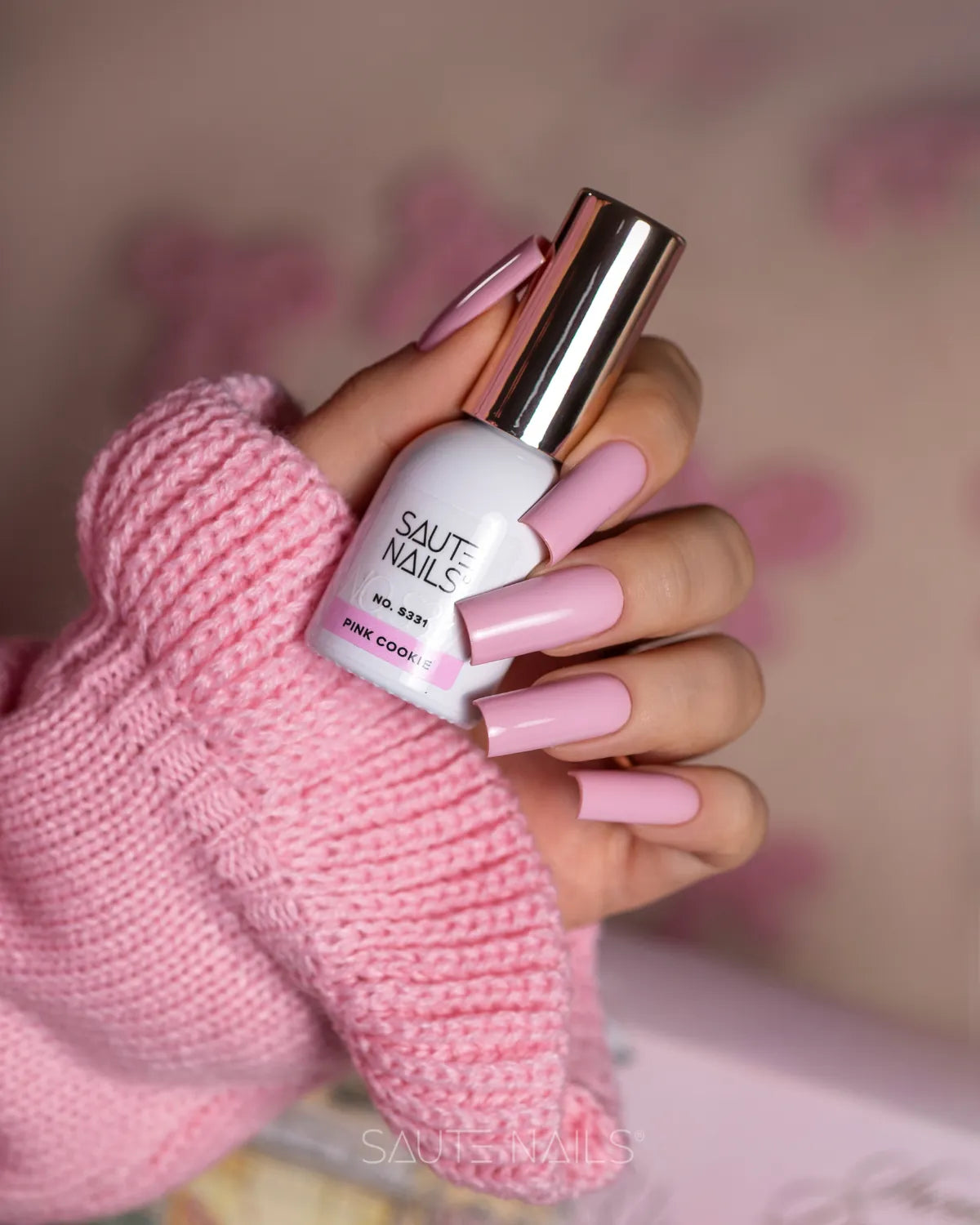 Saute Nails UV/LED Hybrid Gel Polish - S331 Pink Cookie
