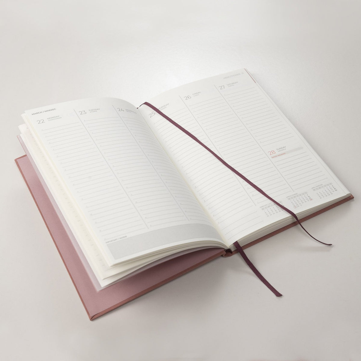 Weekly Planner for Nail Stylists 2027