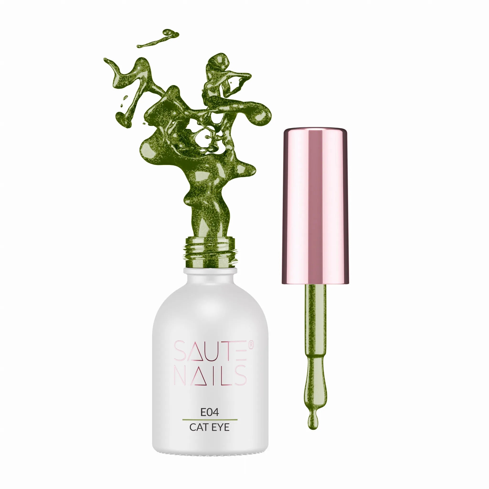 Saute Nails Cat Eye Effect UV/LED Hybrid Gel Polish - E04