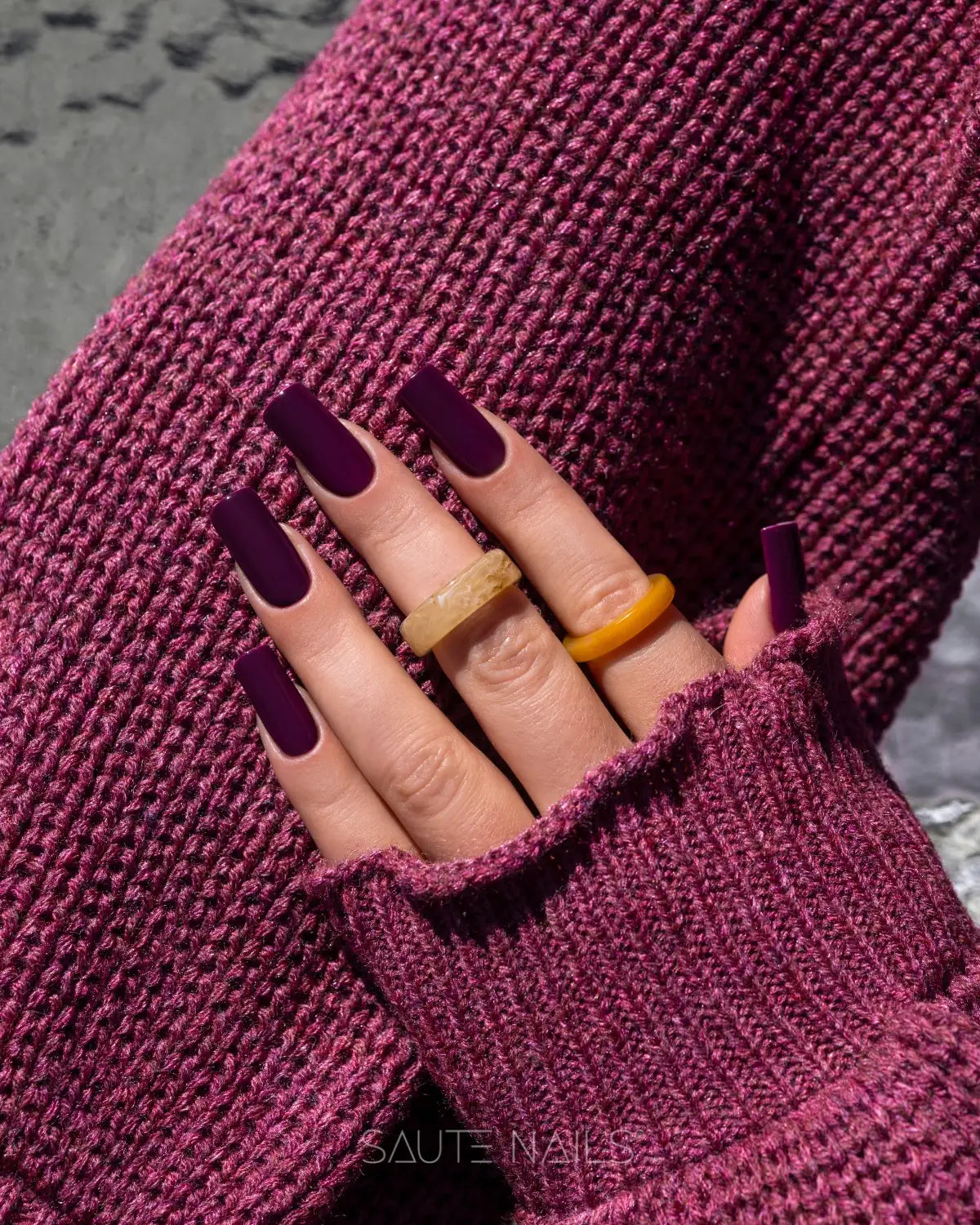 Saute Nails UV/LED Hybrid Gel Polish - S325 Noir Berry