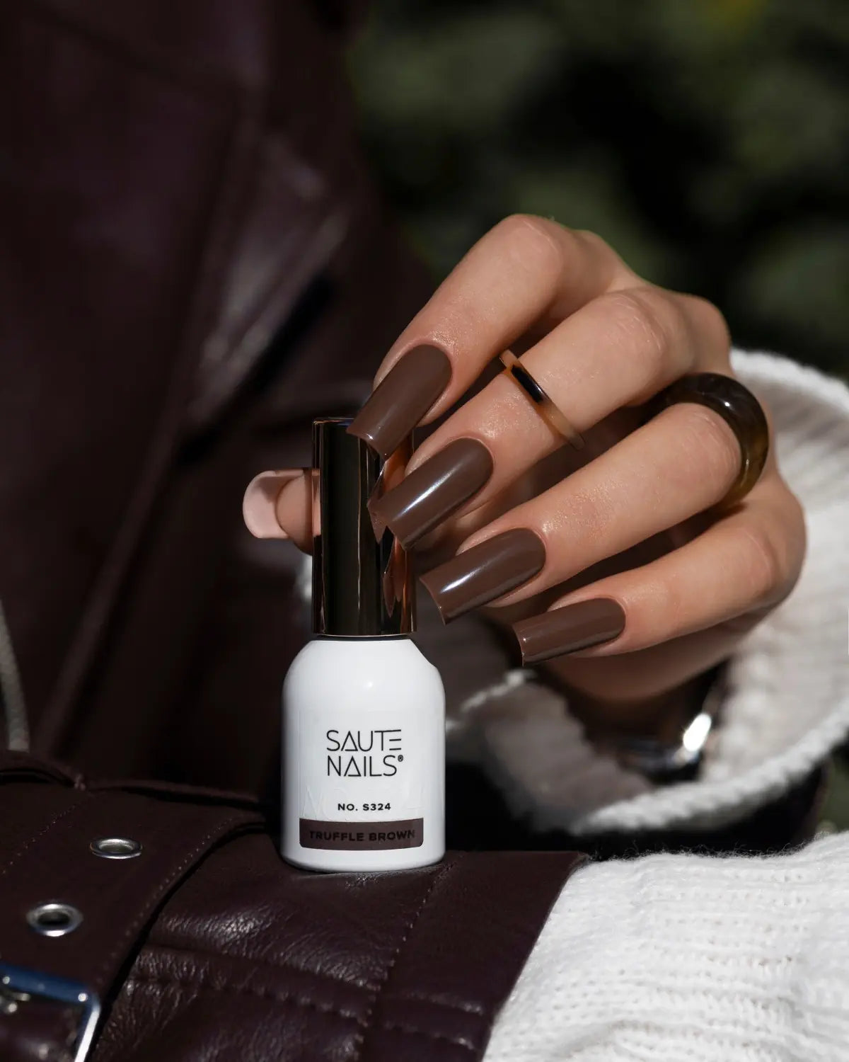 Saute Nails UV/LED Hybrid Gel Polish - S324 Truffle Brown