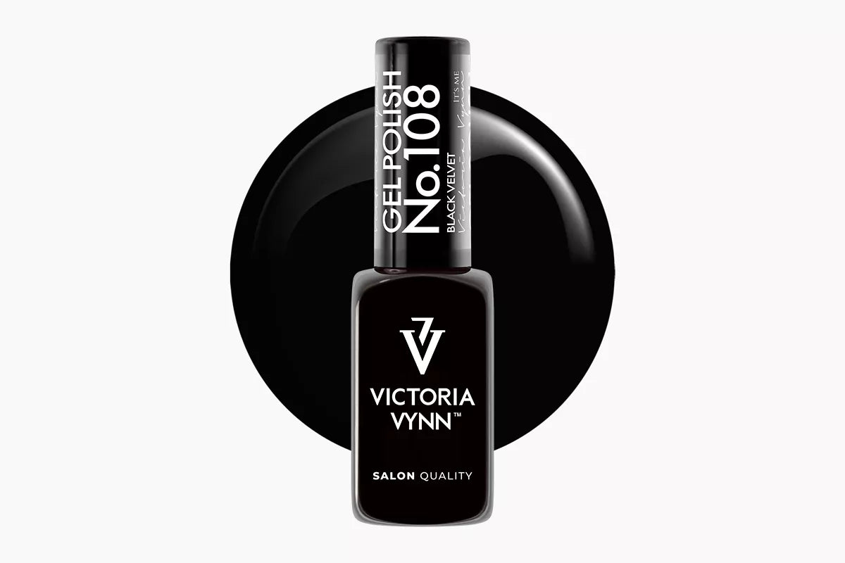 Victoria Vynn Gel Polish - 108 Black Velvet 8ml