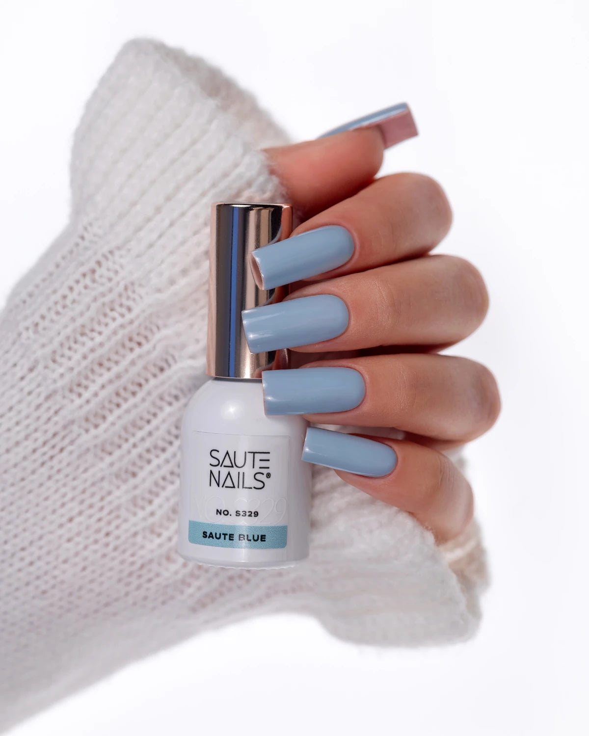 Saute Nails UV/LED Hybrid Gel Polish - S329 Saute Blue