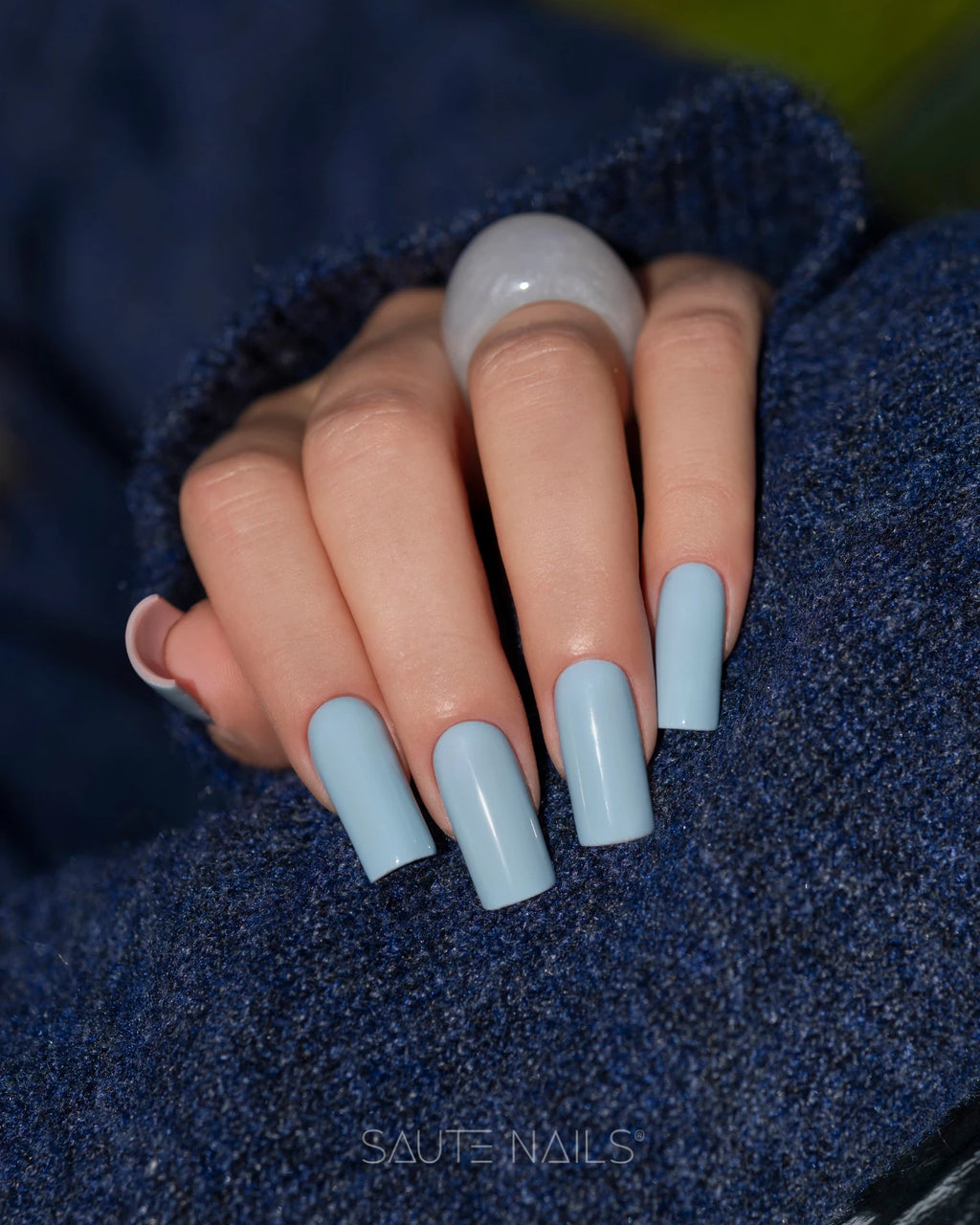 Saute Nails UV/LED Hybrid Gel Polish - S329 Saute Blue