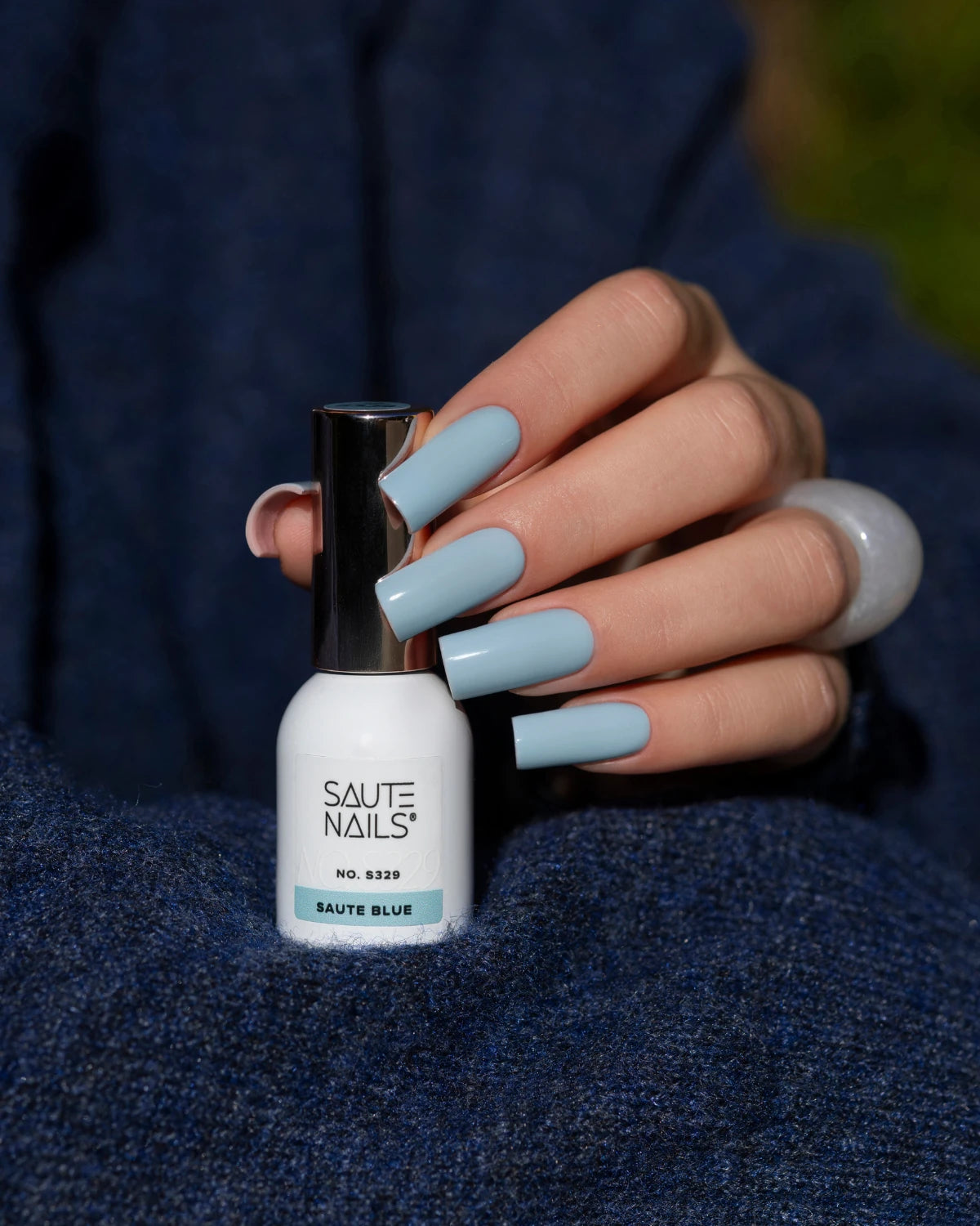 Saute Nails UV/LED Hybrid Gel Polish - S329 Saute Blue