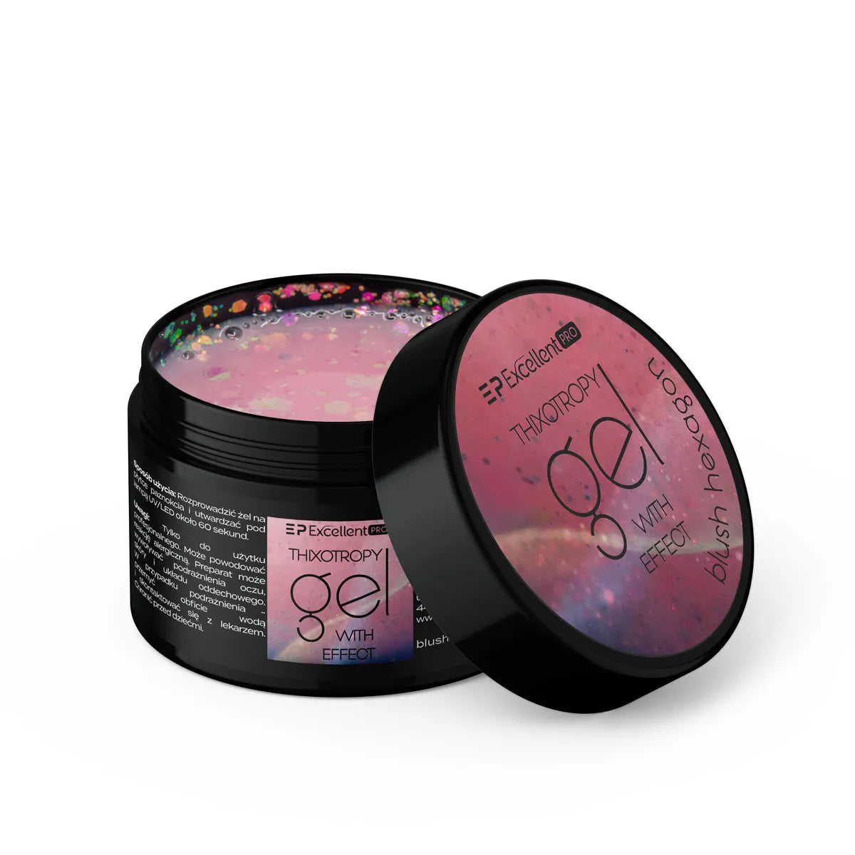 Excpro Thixotropy Gel With Effect Blush Hexago 15G