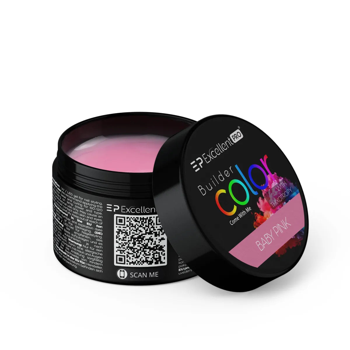 Excpro Builder Color Pastel Baby Pink 15G
