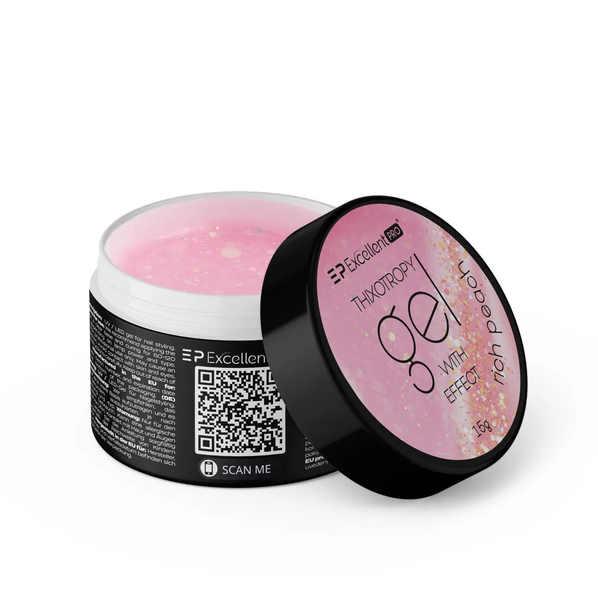 Excpro Thixotropy Gel With Effect Rich Peach 15G
