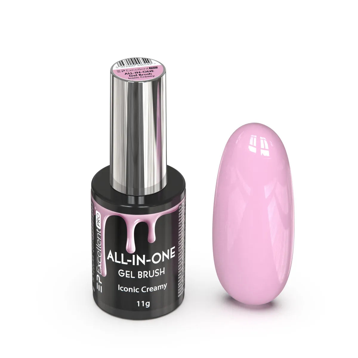 Exc Pro All-In-One Gel Brush Iconic Creamy 11G