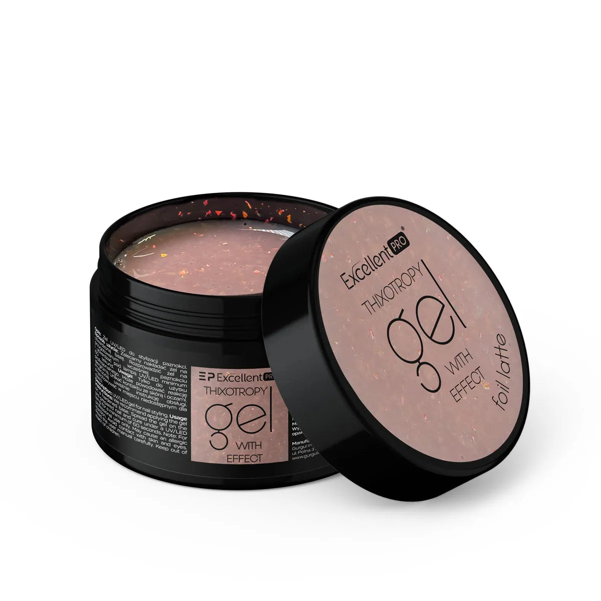 Excpro Thixotropy Gel With Effect Foil Latte 15G