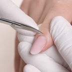 Left-Handed Cuticle Scissors With a Medium Handle - 1PCS