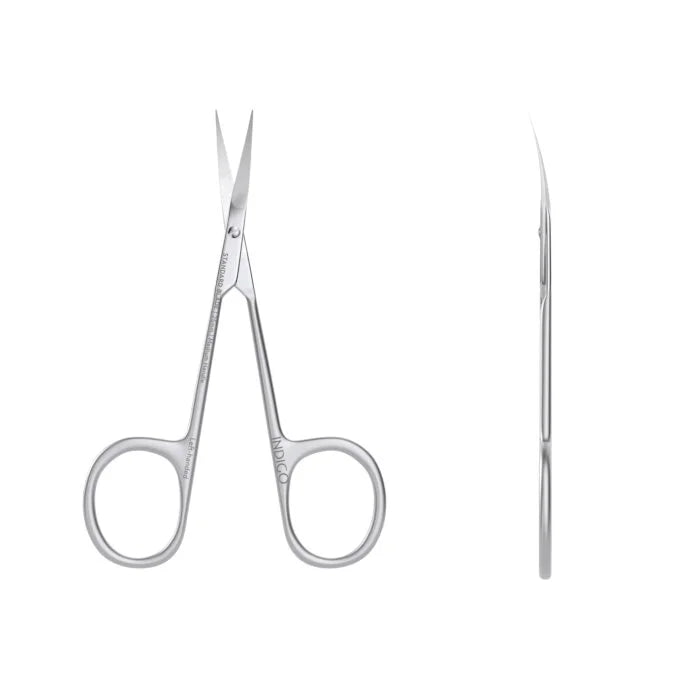 Left-Handed Cuticle Scissors With a Medium Handle - 1PCS
