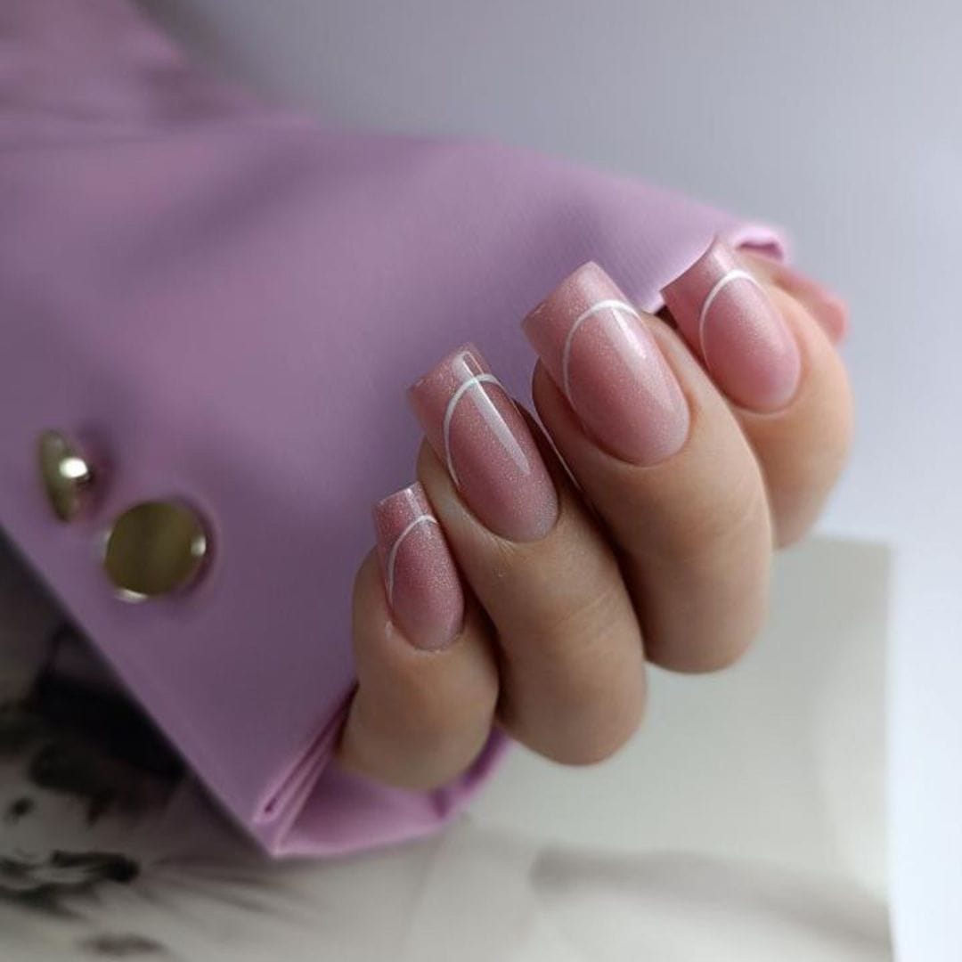 Lilac Pink Jacket Sleeve