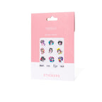 Nail Stickers Self-Adhesive Loco Nail Art-1Pcs