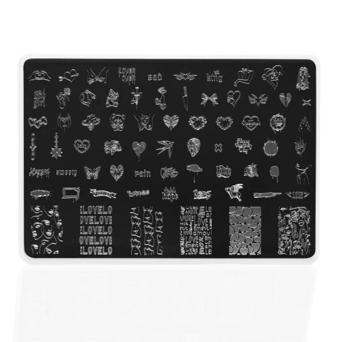 Love 2 Stamping Plate 70 Patterns - 1PCS