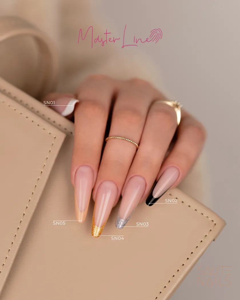 Saute Nails Master Line SN02 Black Nail Art Gel 5g