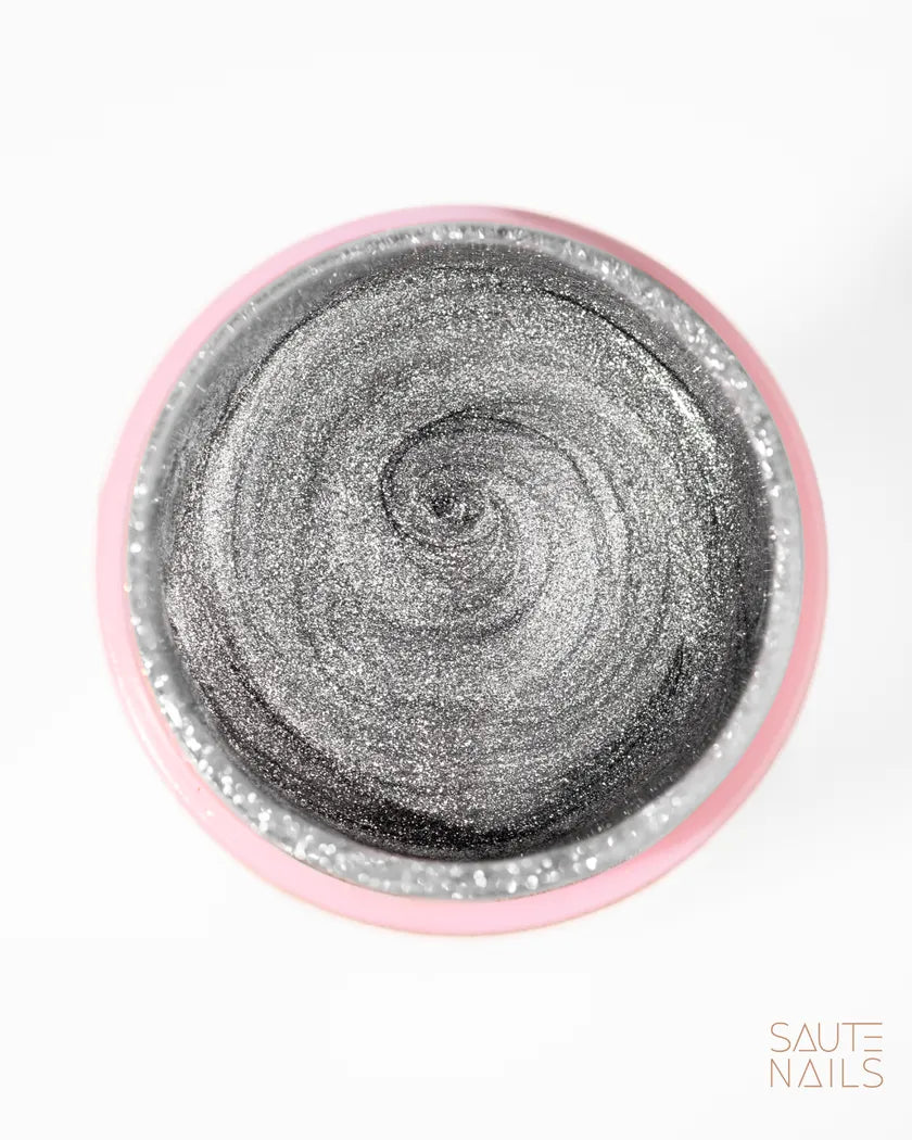 Saute Nails Master Line SN03 Muted Silver Shimmer Nail Art Gel 5g