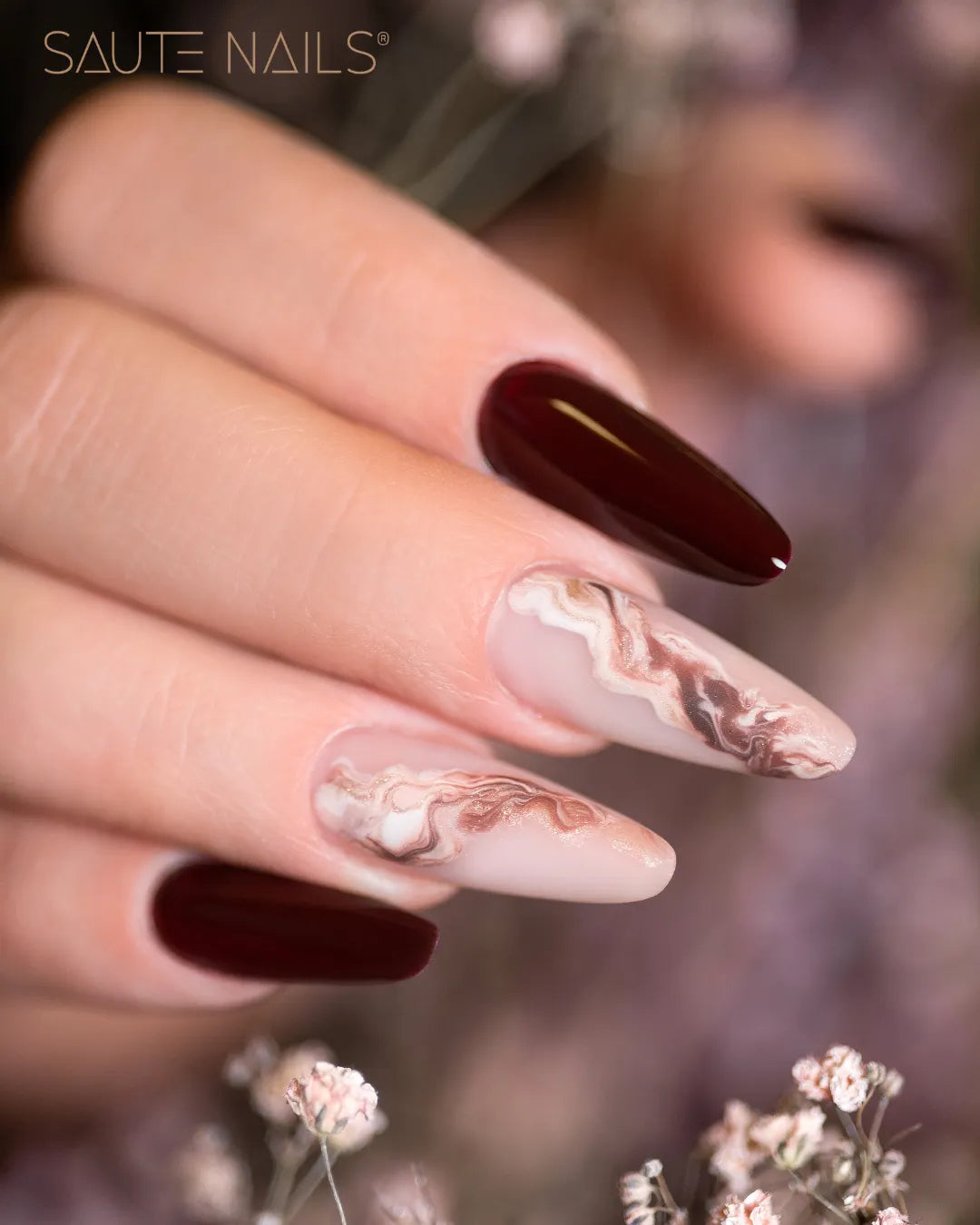 Saute Nails Matt Top No Wipe 8ml